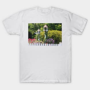 Birdhouse Flower Garden T-Shirt